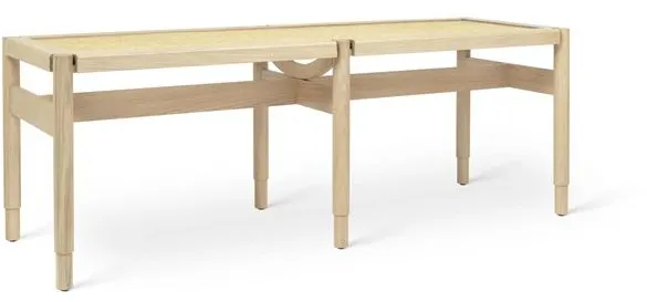 Mater Winston Bank Matt Lackierte Eiche