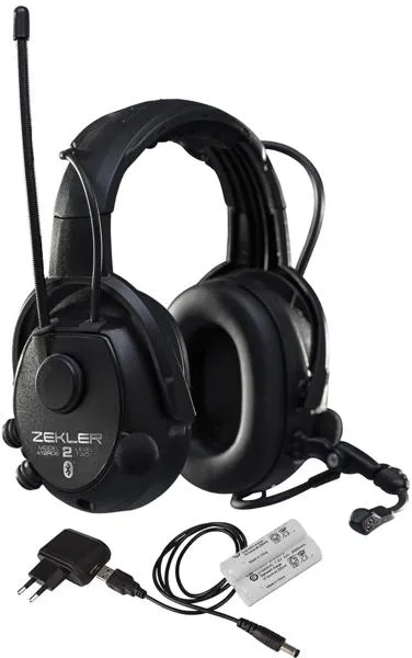 ZEKLER Gehörschutz 412RDB inkl. Batterie und Ladegerät