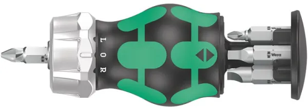 Wera Kraftform Kompakt Stubby Magazin RA 1, 6-teilig