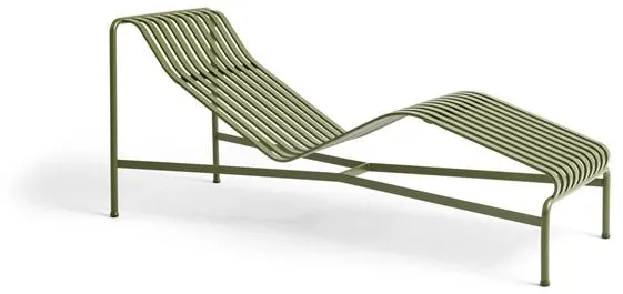 HAY Palissade Chaise Longue Oliven